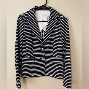 Banana Republic Nautical Button Stripe Blazer